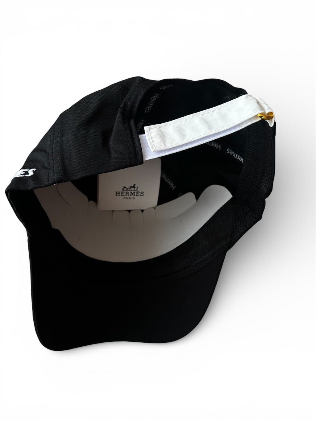 Casquette hermes noir