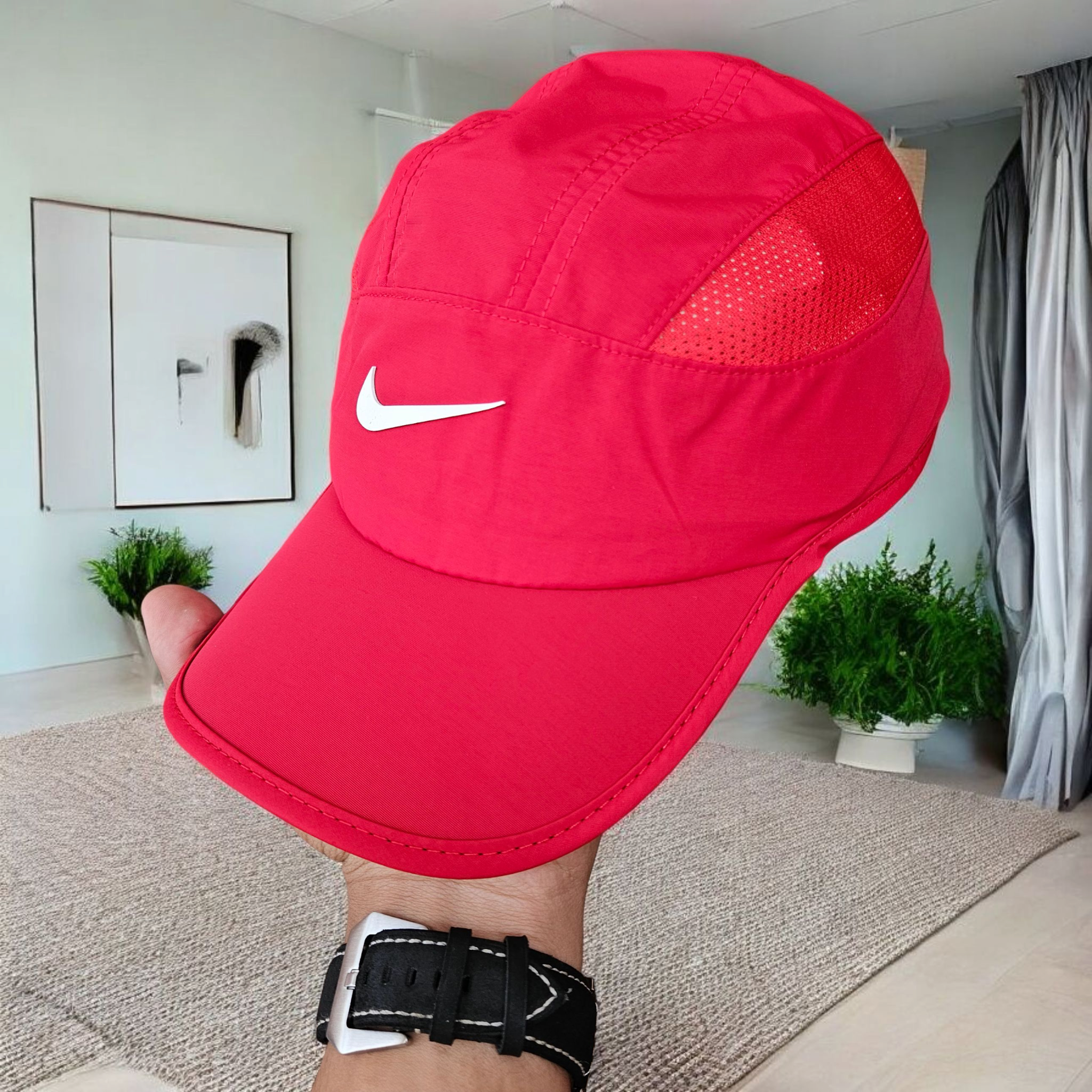 Casquette nike rouge