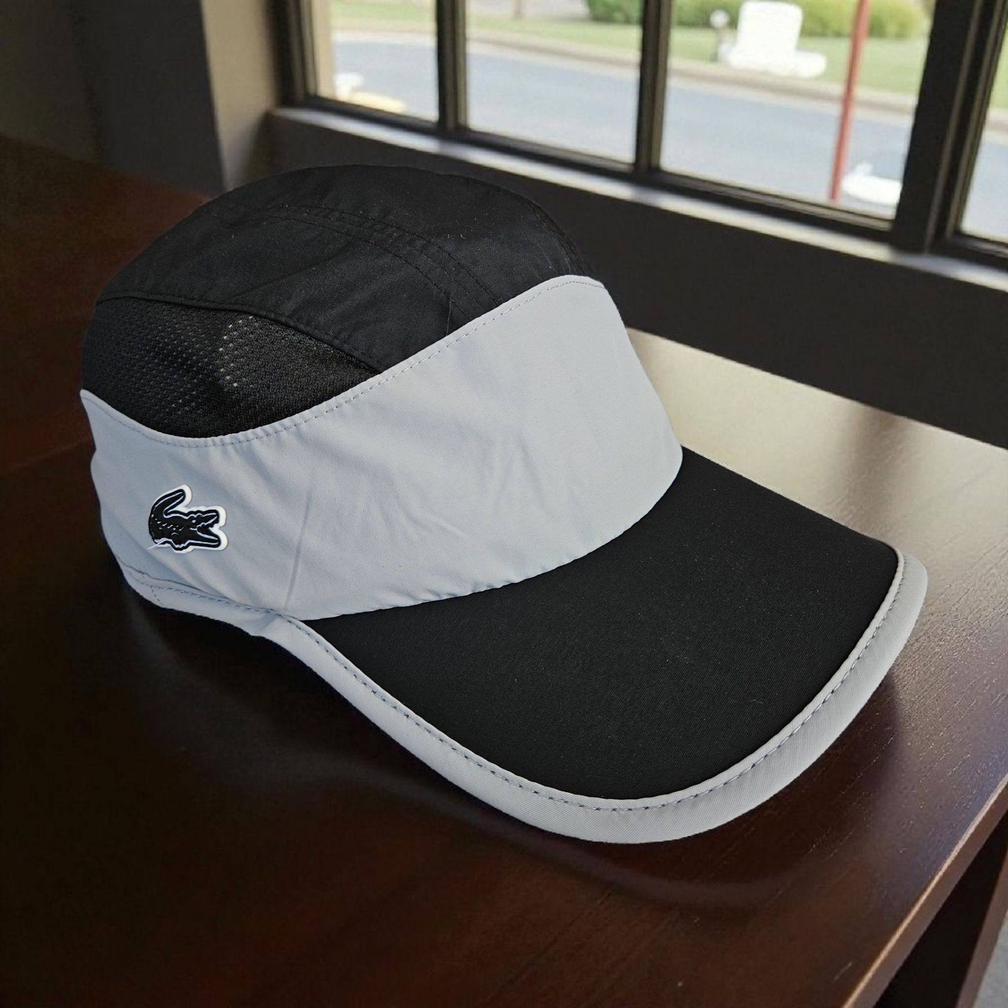 Casquette Lacoste Noir Gris