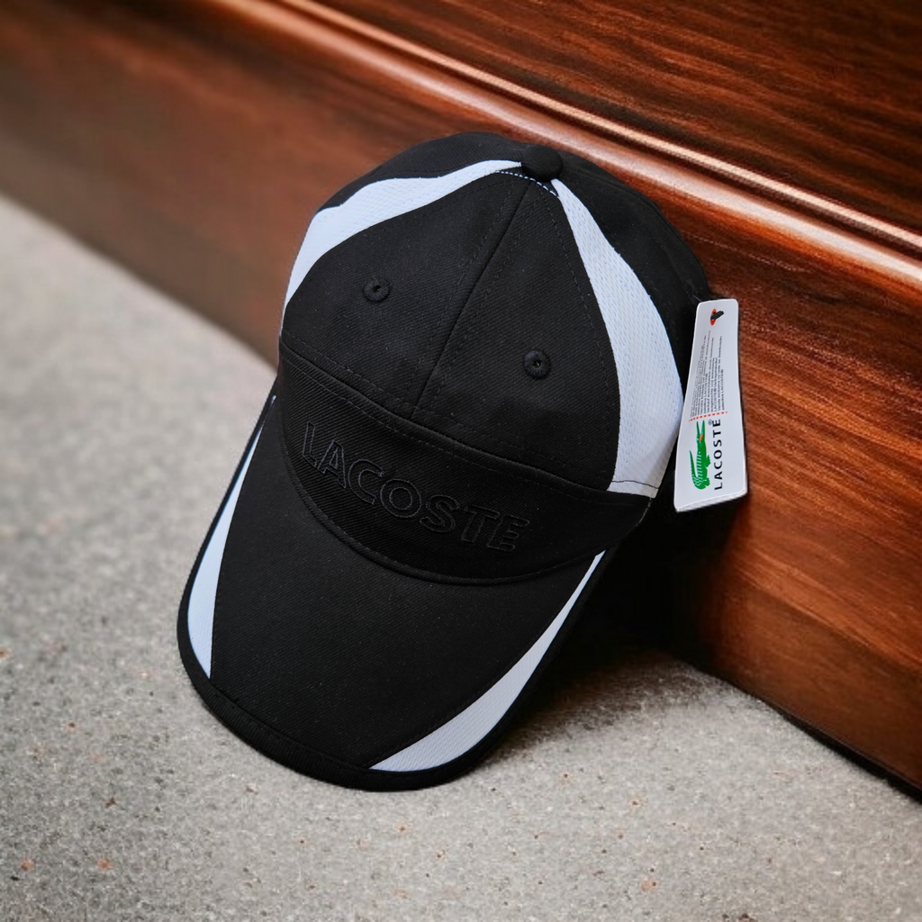 Casquette Lacoste noir