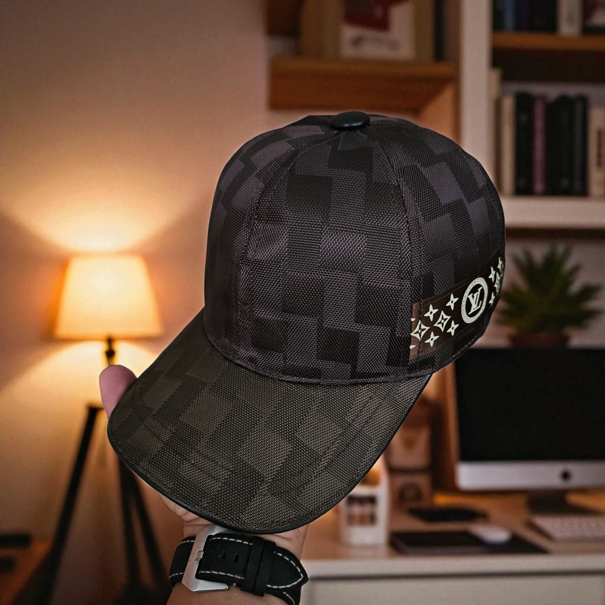 Casquette Luis vuiton marron