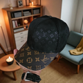 Casquette Luis vuiton noir marron