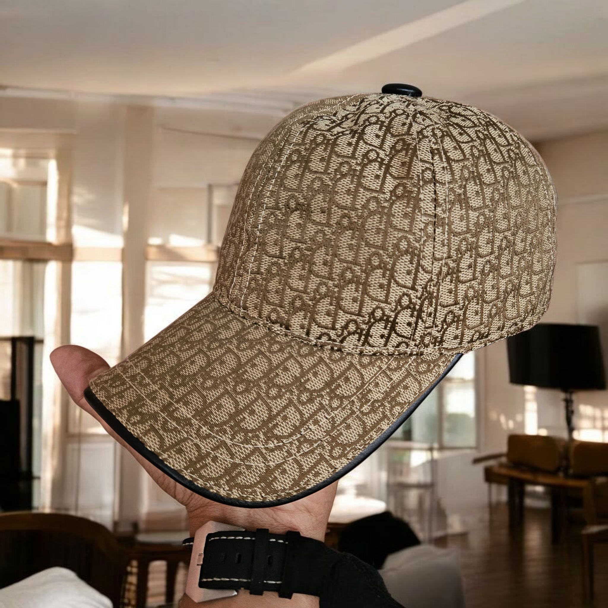 Casquette Dior biege