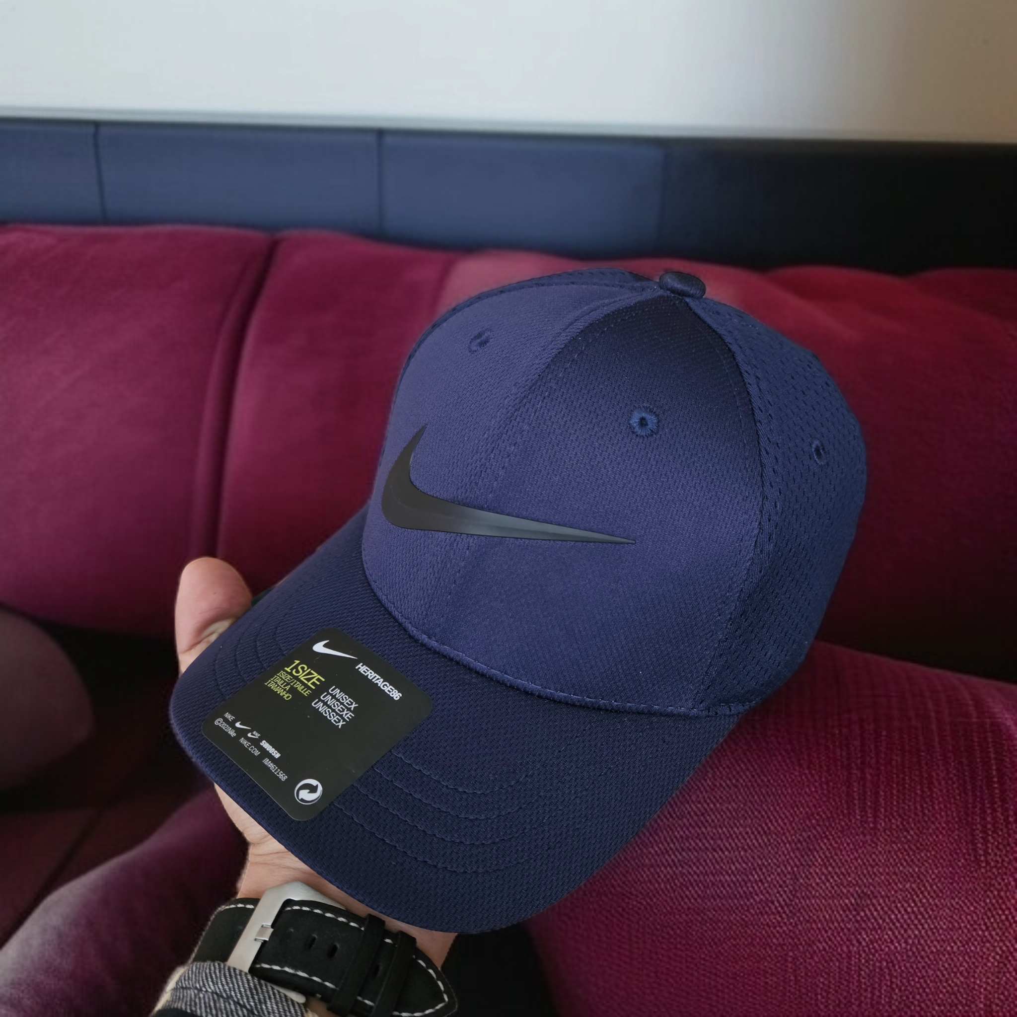 Casquette Nike bleu