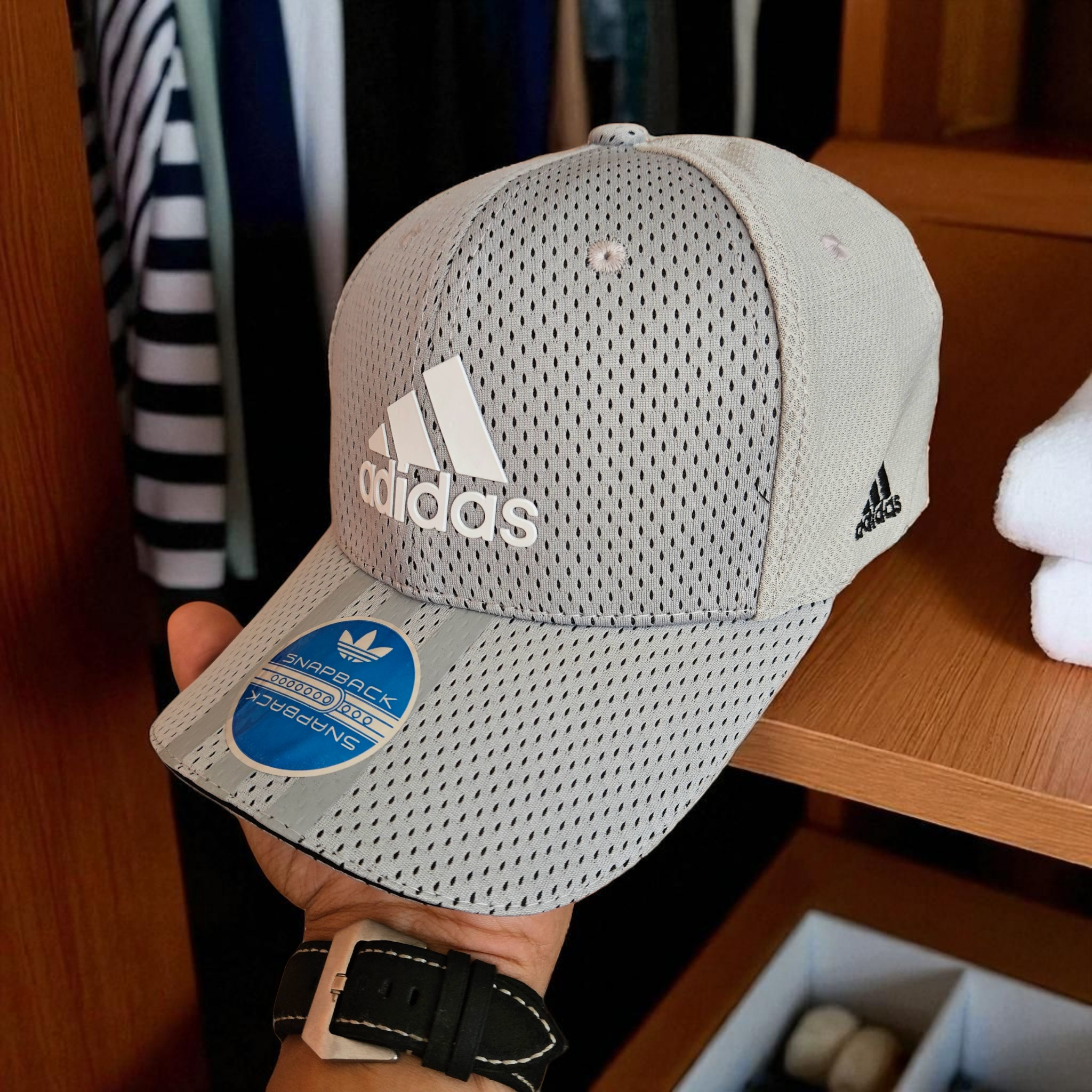 Casquette Adidas gris